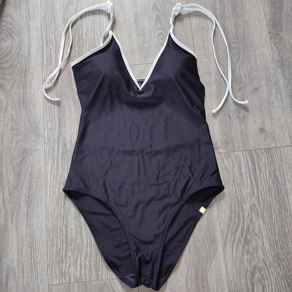 Summersalt V Neck One Piece Swimsuit